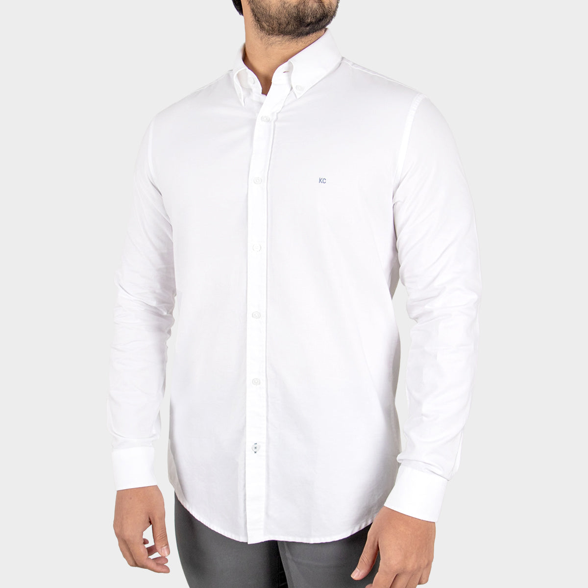 Camisa Casual Para Hombre Manga Larga