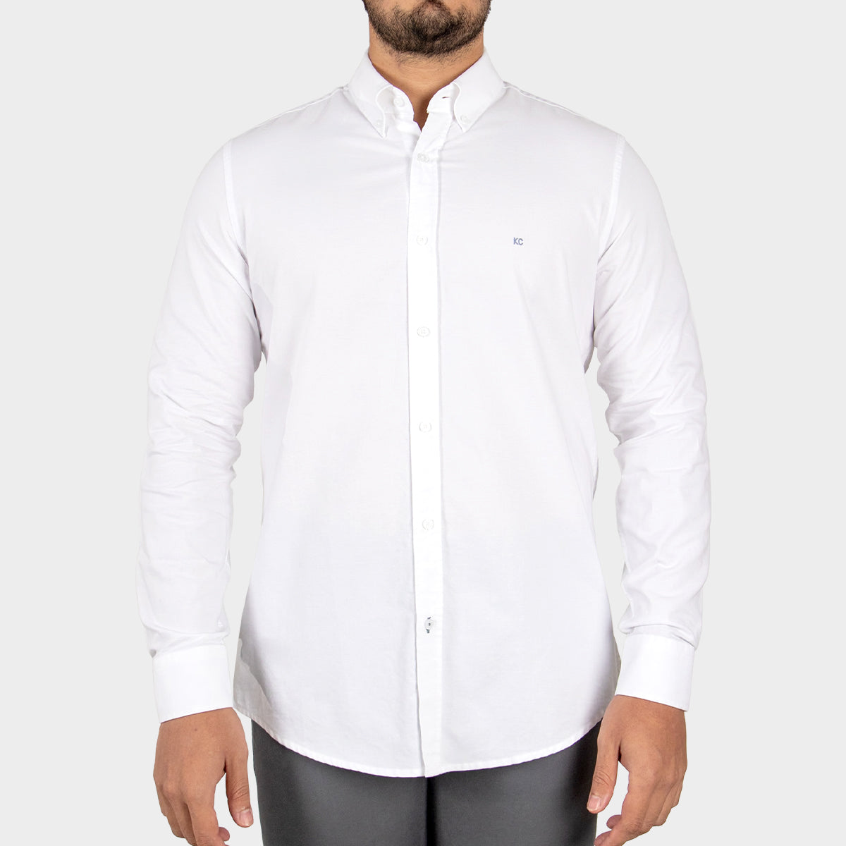 Camisa Casual Para Hombre Manga Larga