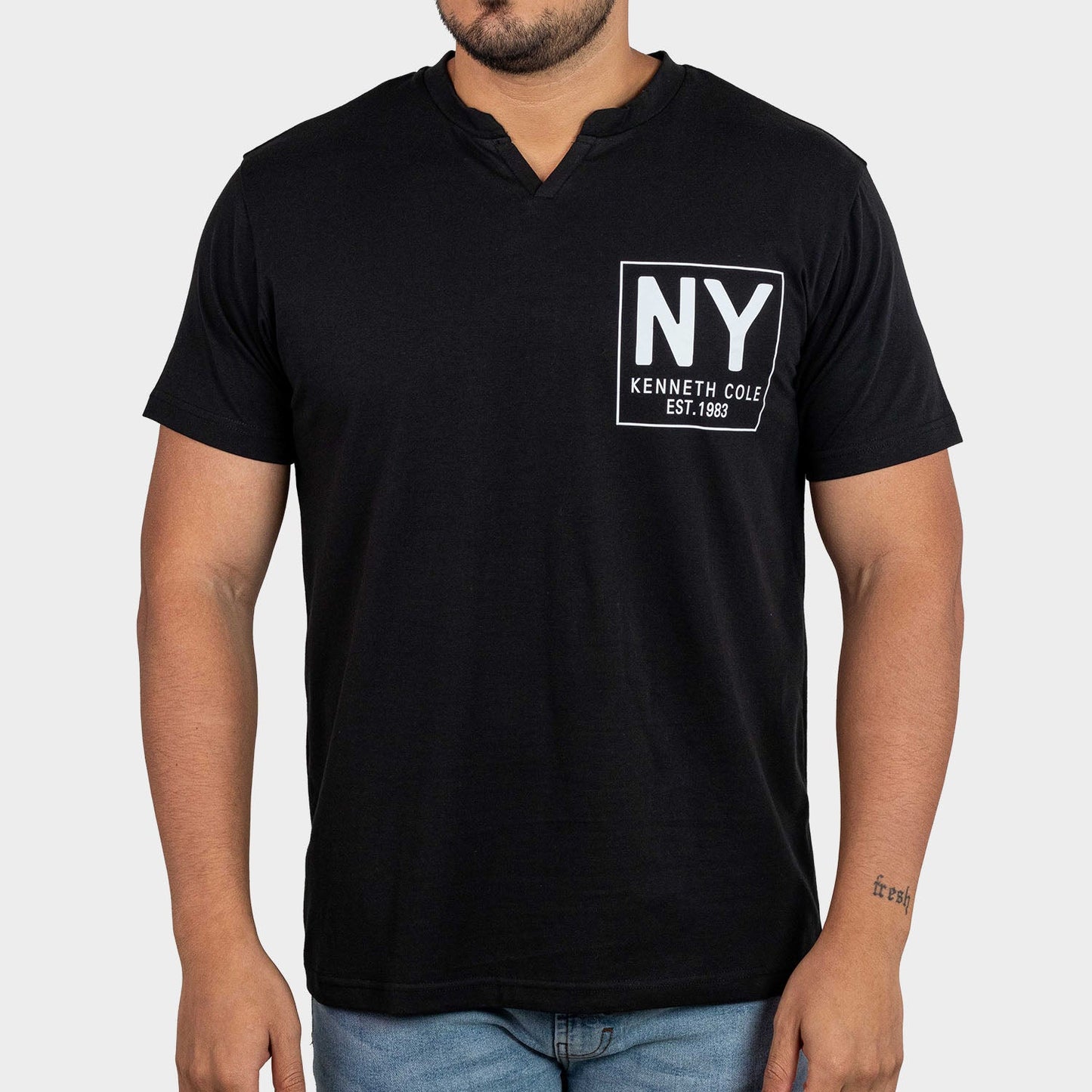 Camiseta Para Hombre Cuello Redondo