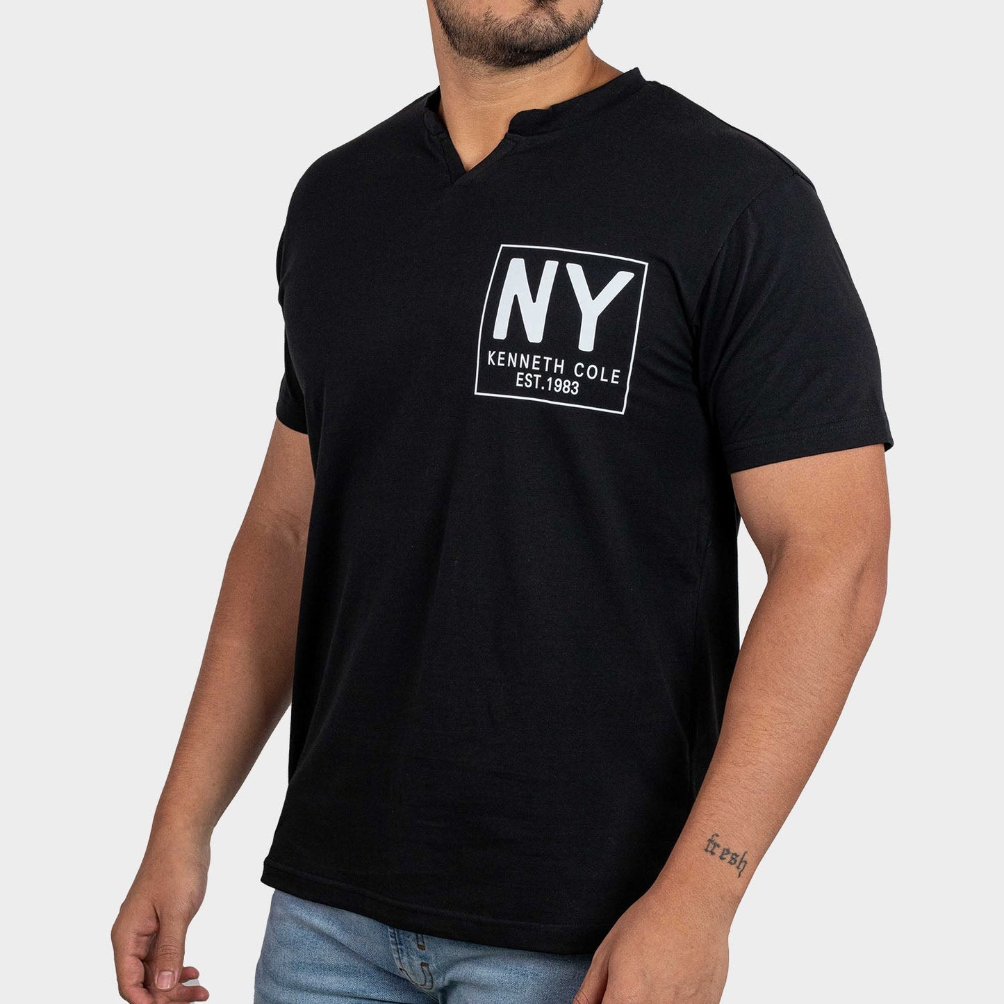Camiseta Para Hombre Cuello Redondo