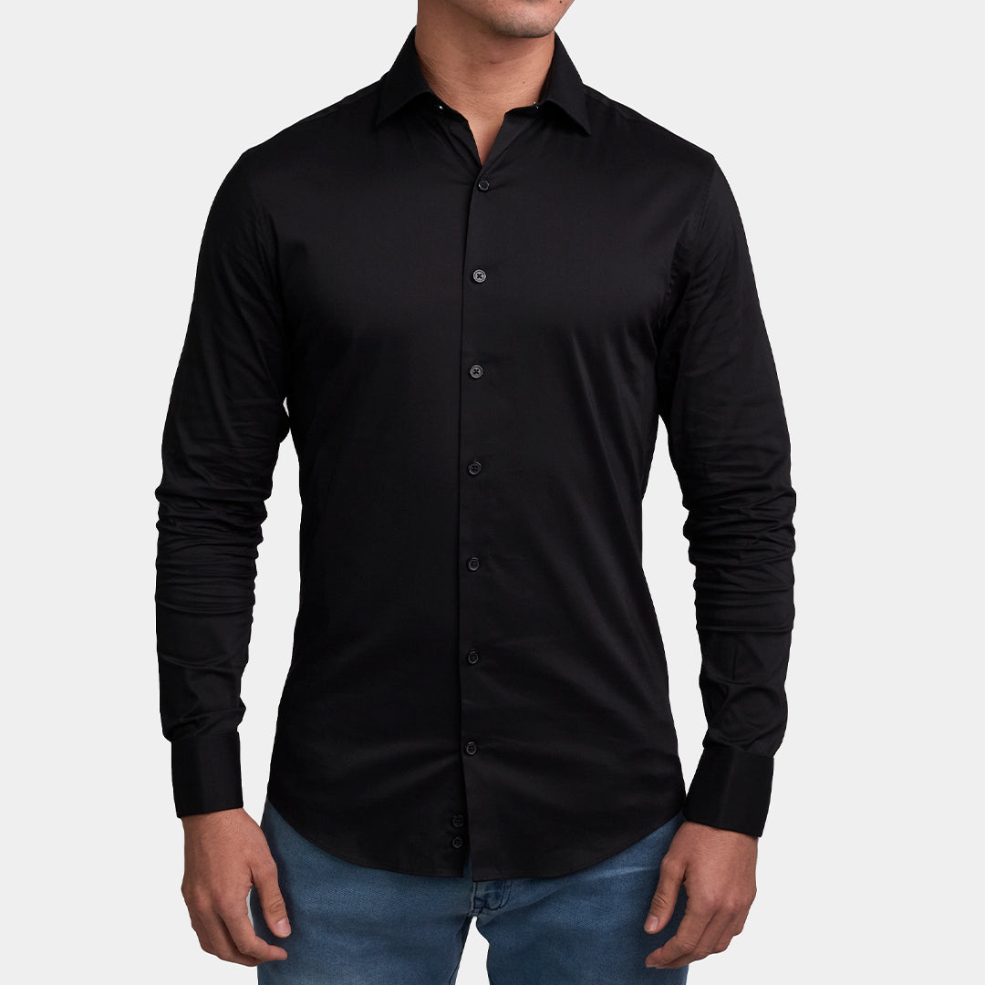 Camisa Dry Fit De Vestir Para Hombre