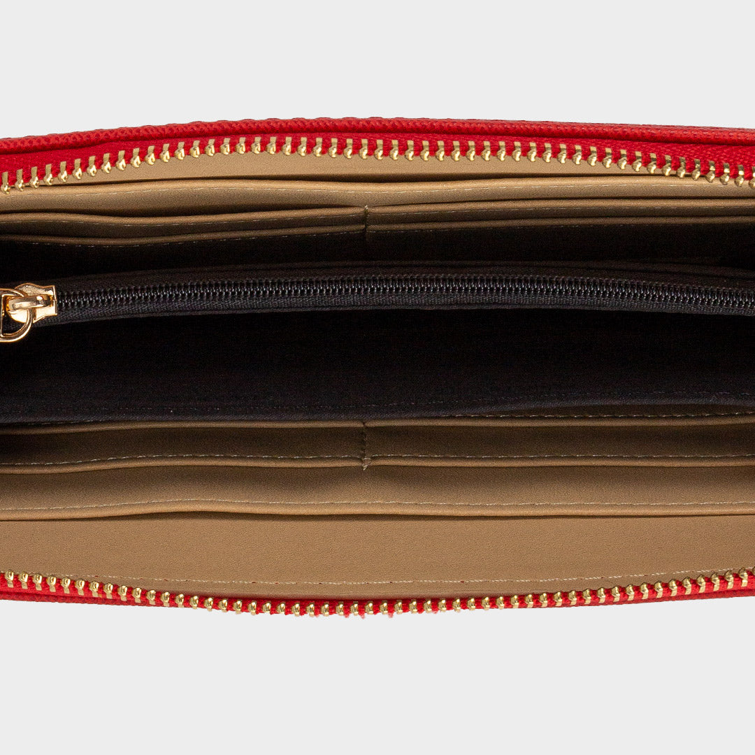 Clazzy Wallet Zip Around Para Mujer