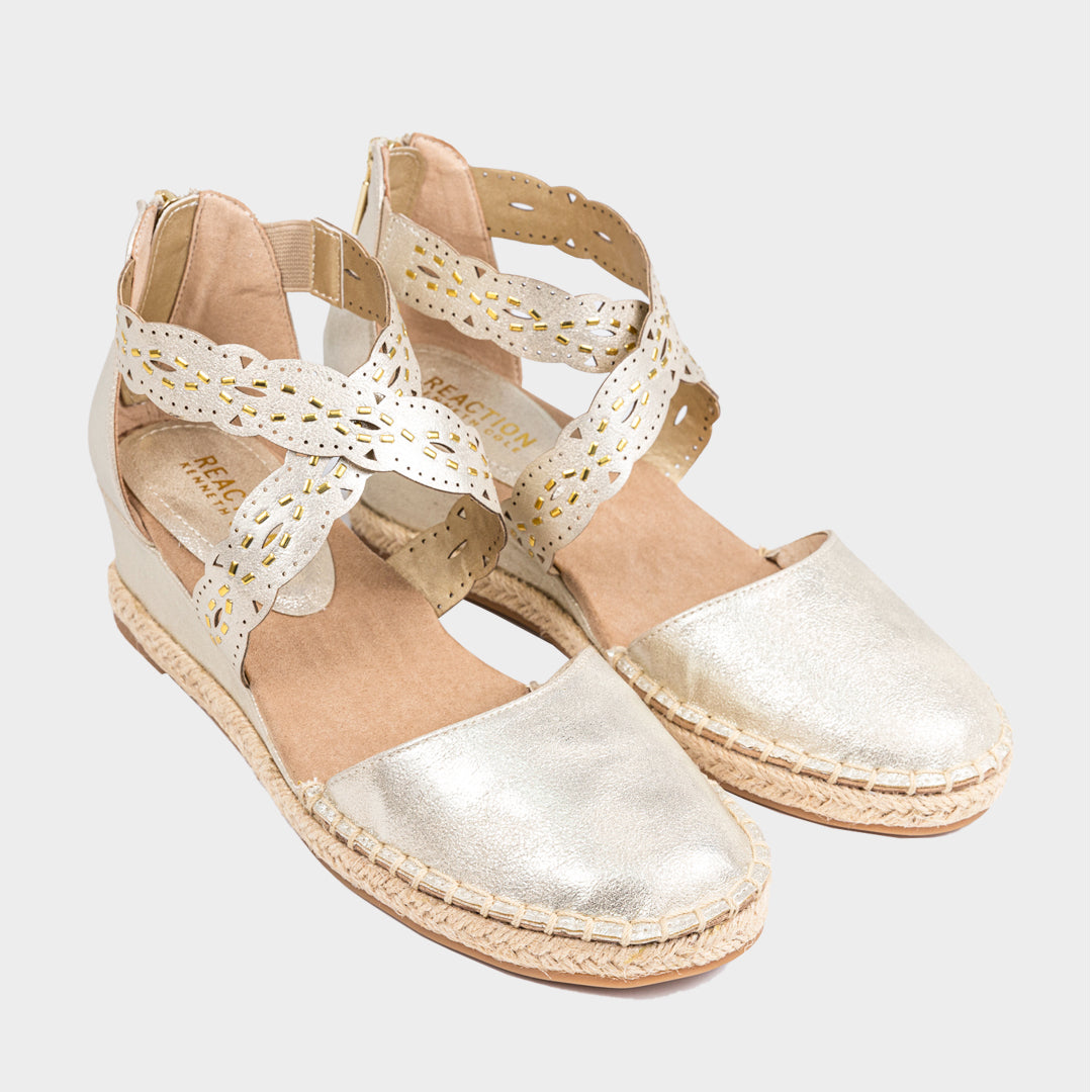 Clo X Band Wedge Laser Plataforma Para Mujer