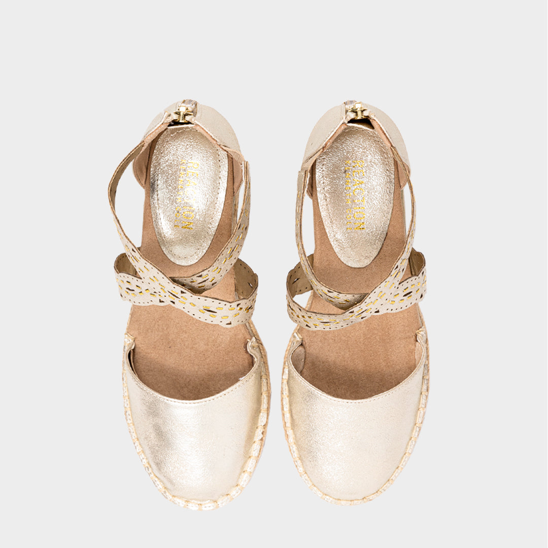 Clo X Band Wedge Laser Plataforma Para Mujer