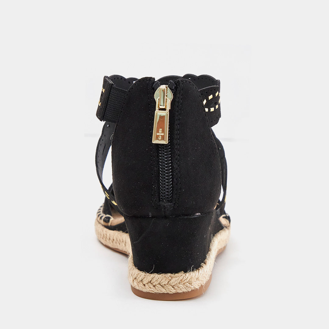 Cloe X Band Wedge Laser - Plataforma Para Mujer