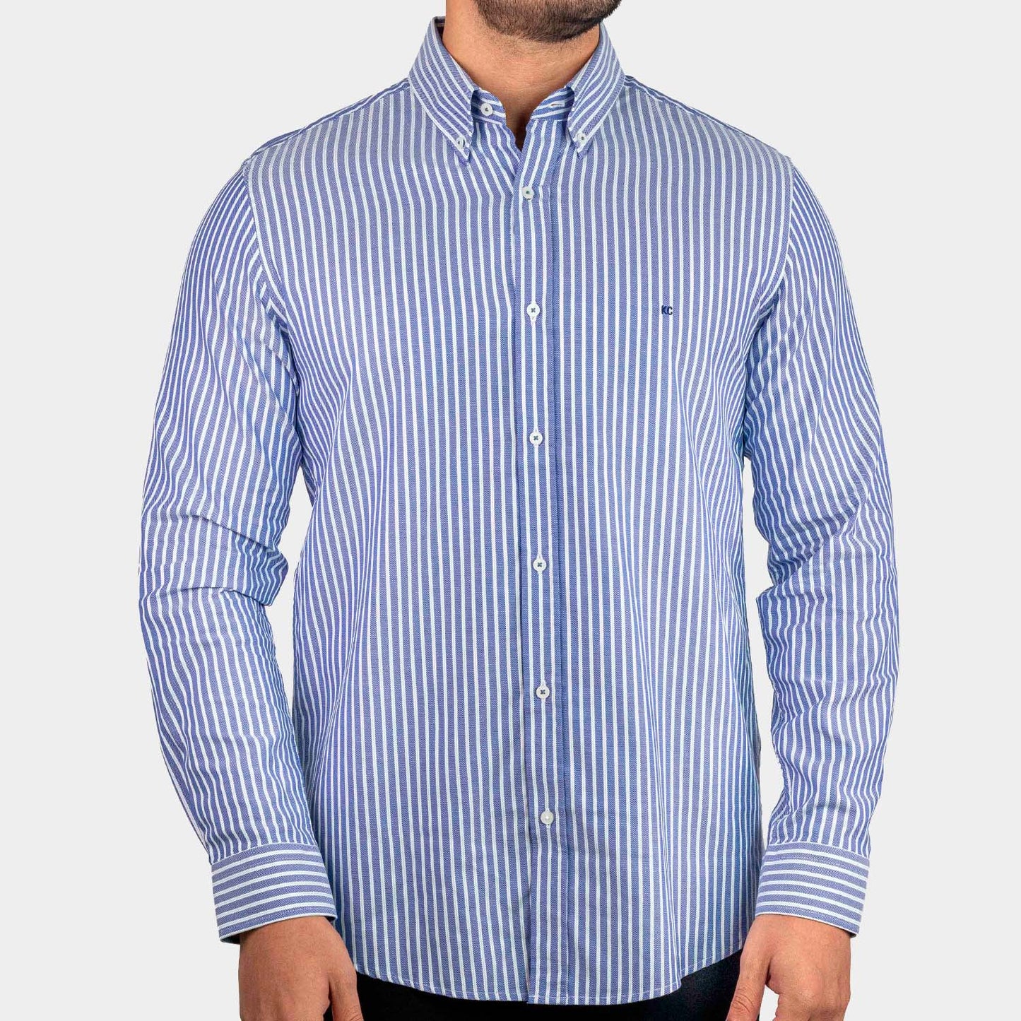 Camisa Casual Para Hombre Con Dos Bolsillos