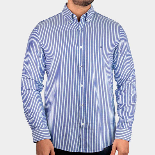 Camisa Casual Para Hombre Con Dos Bolsillos