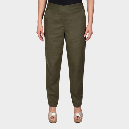 Pantalon Pull On De Mujer