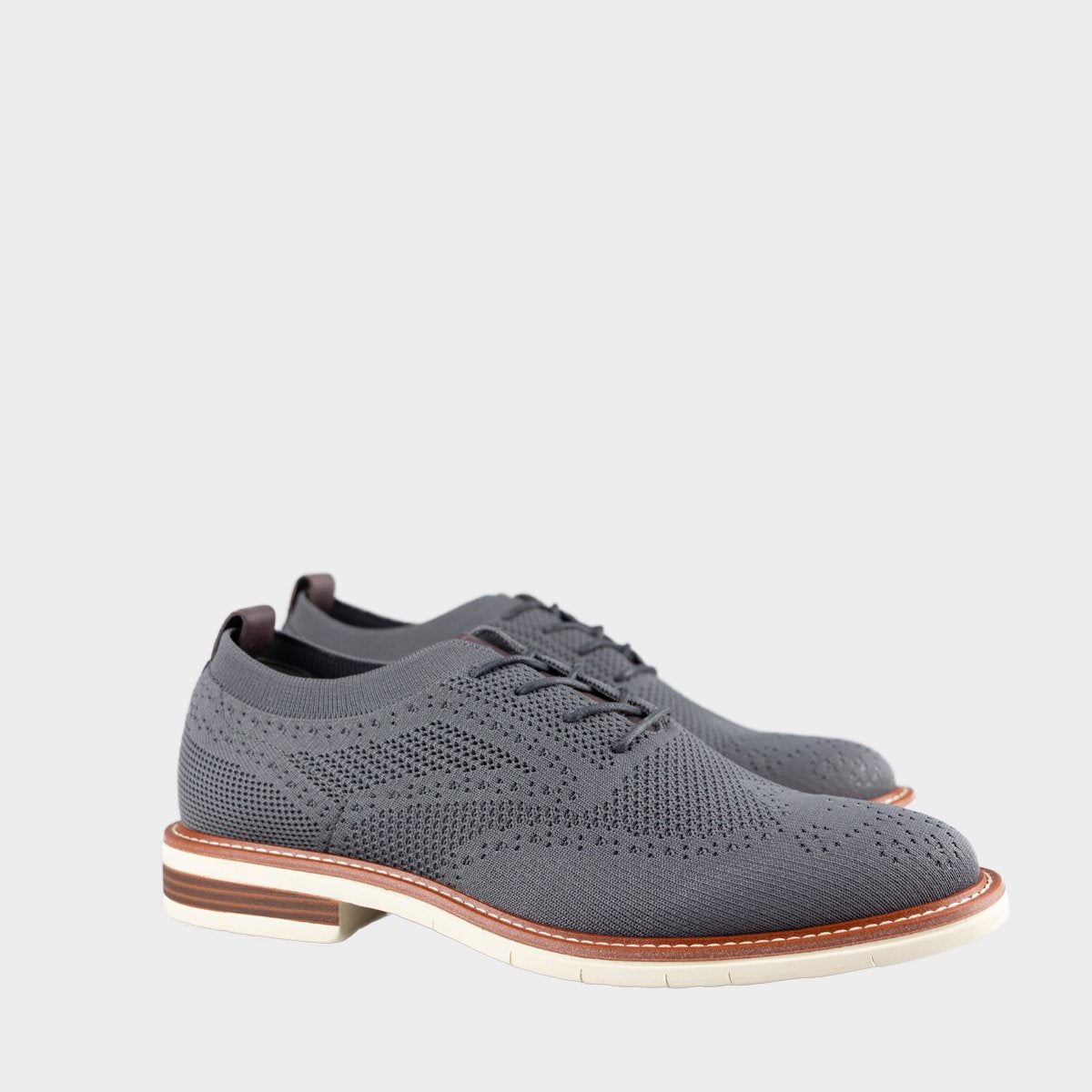 Klay Flex Lace Up Knit Calzado Casual Para Hombre