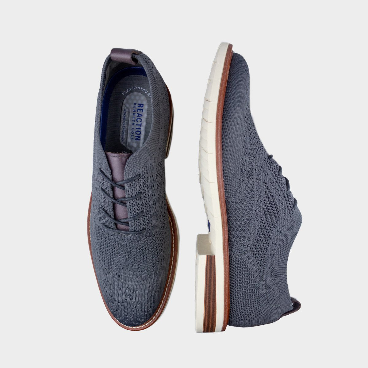 Klay Flex Lace Up Knit Calzado Casual Para Hombre