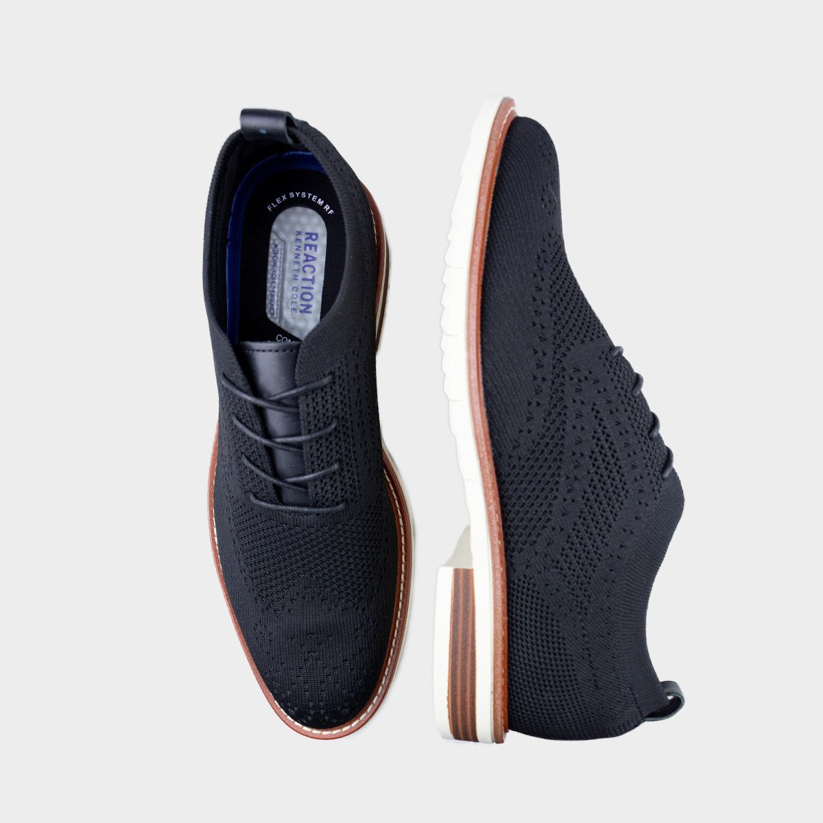 Klay Flex Lace Up Knit Calzado Casual Para Hombre