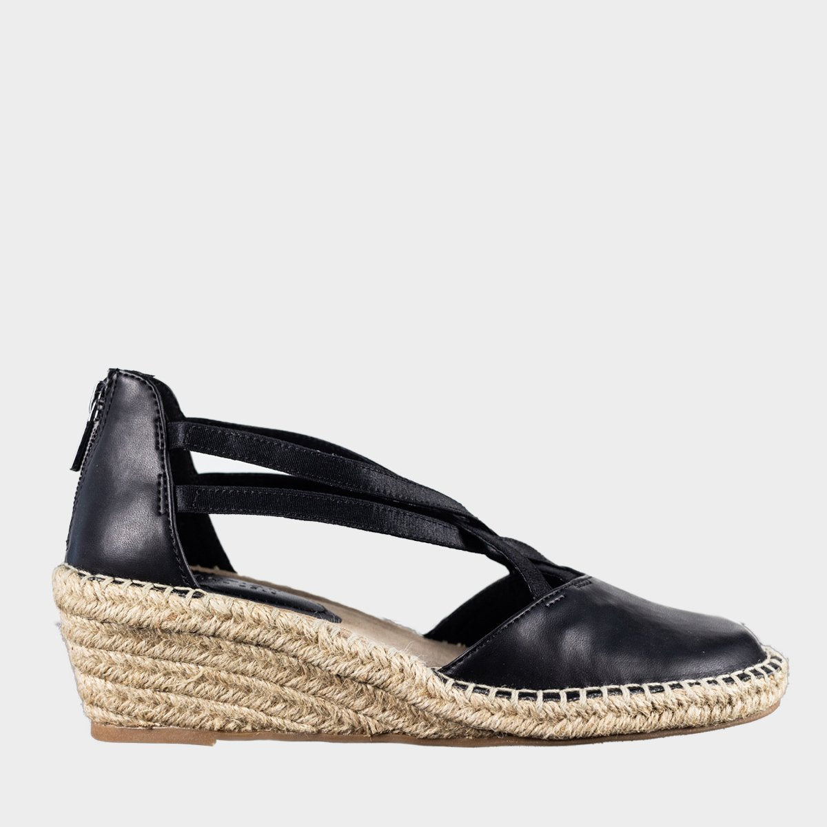 Clo Elastic Wedge Plataforma Para Mujer