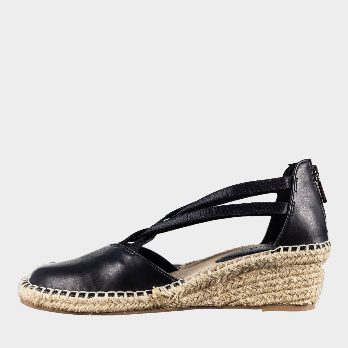 Clo Elastic Wedge Plataforma Para Mujer