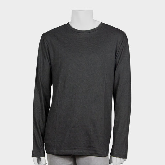 T-Shirt Manga Larga Para Hombre