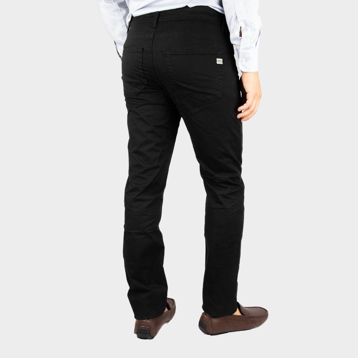 Pantalón Básico De 5 Bolsillos Para Hombre