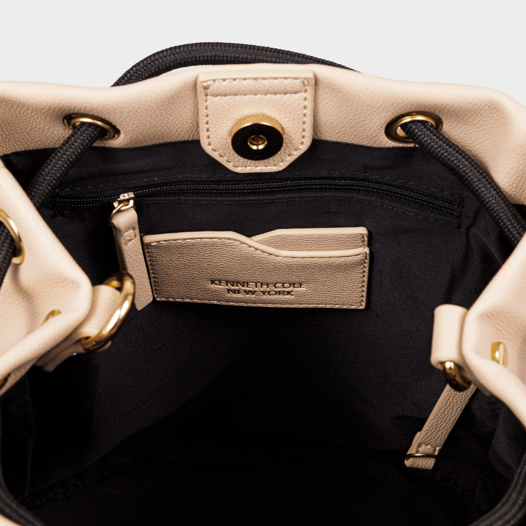 Bolso Drawstring Para Mujer
